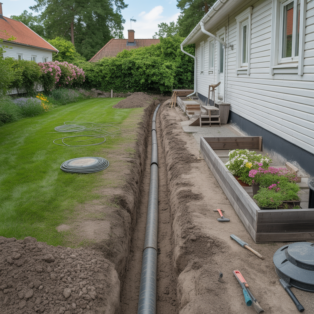 1.Sa planerar du ett schaktprojekt med minsta mojliga storning