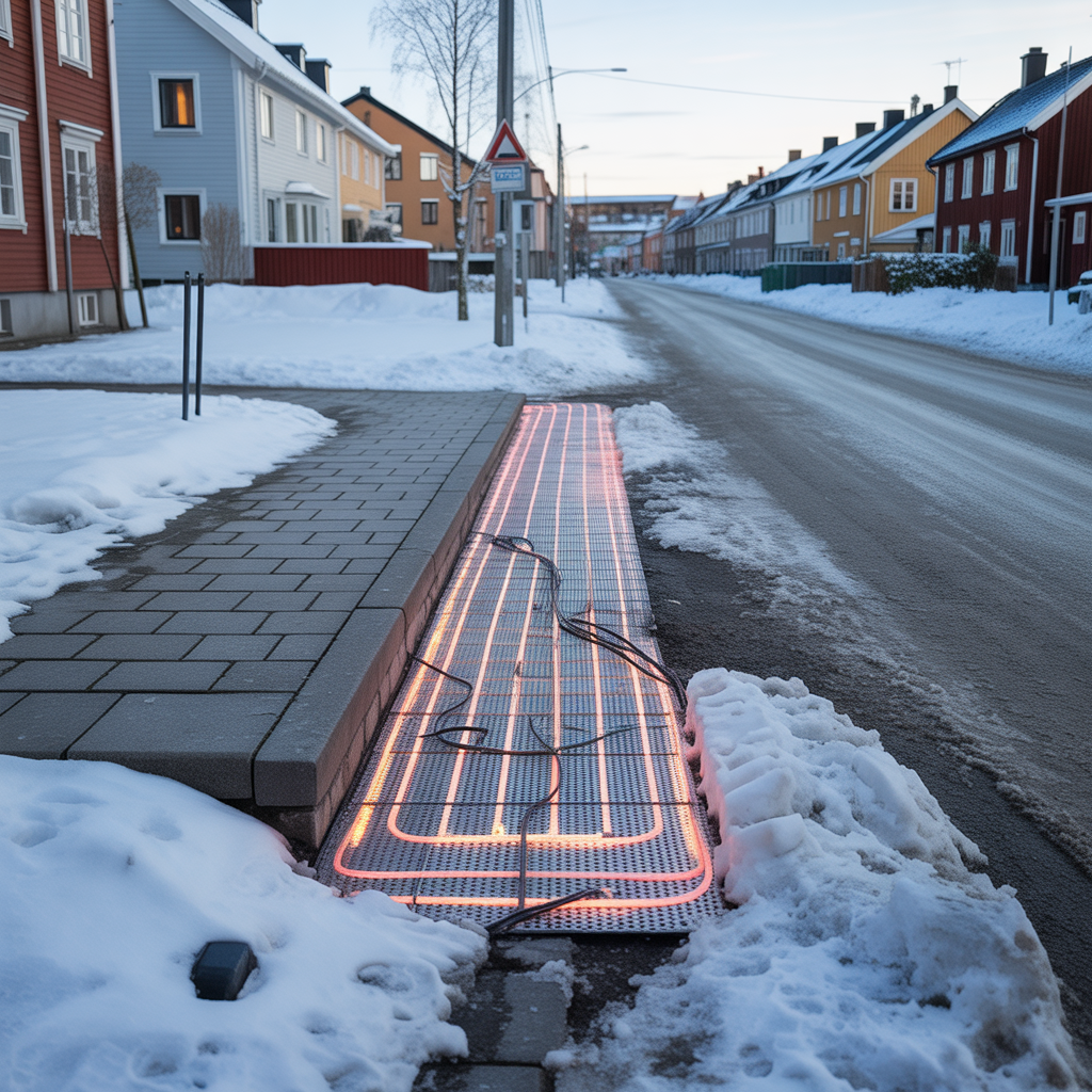 2.Hur fungerar uppvarmda trottoarsystem