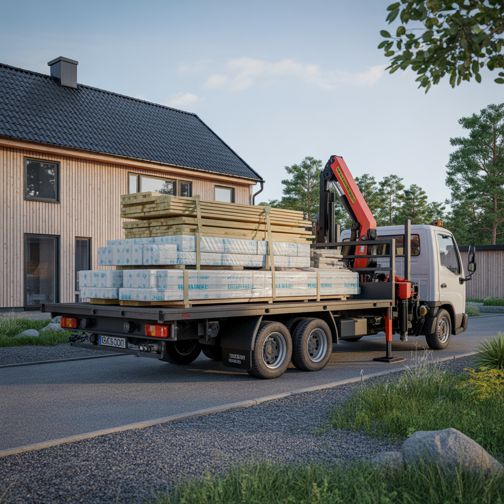 3.Sa transporterar du byggmaterial pa ett kostnadseffektivt satt