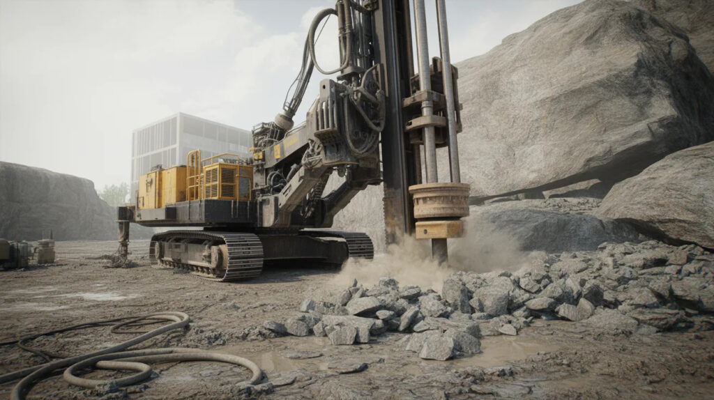 Bergspräckning & Bergsprängning